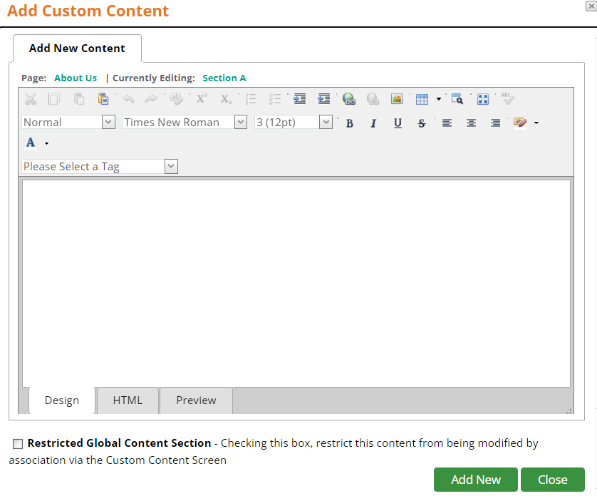 Using the WebAxis Template Wizard