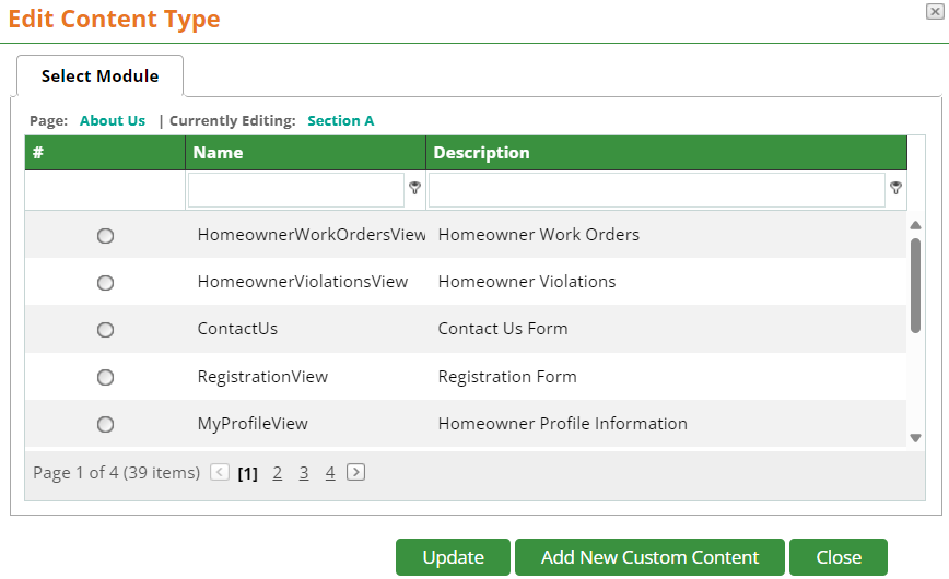 Using the WebAxis Template Wizard